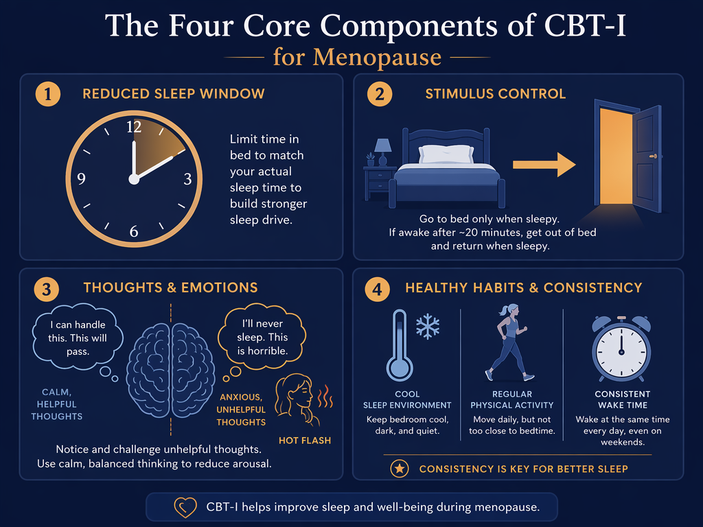 CBT-I for Menopause Insomnia: The First-Line Treatment Most Women Don't Know About