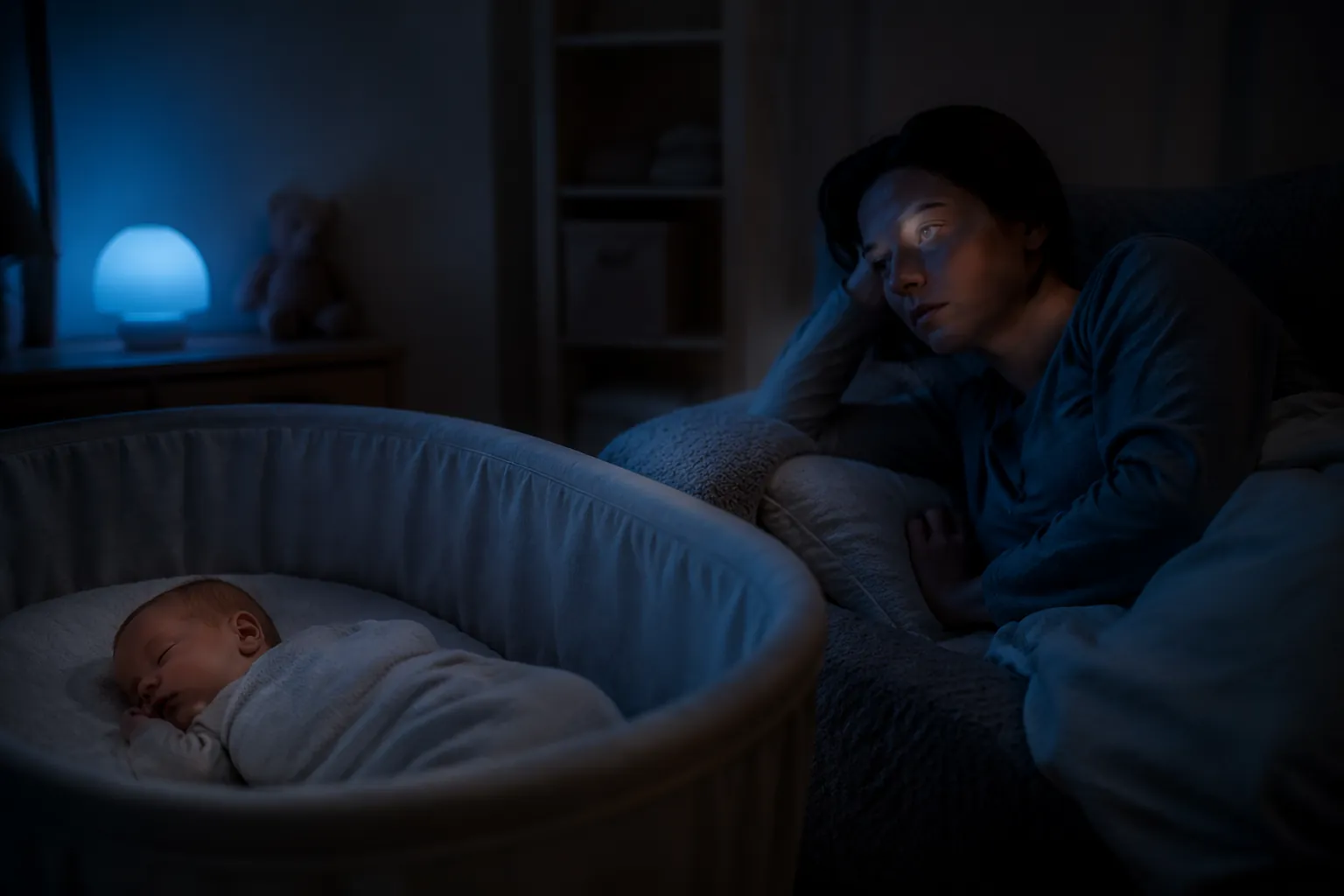How Postpartum Sleep Deprivation Can Signal Psychosis Risk