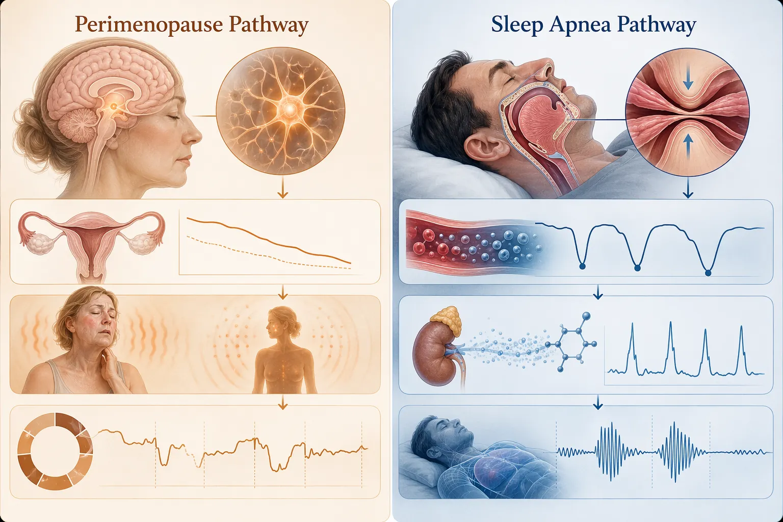 Sleep Apnea or Perimenopause? How to Spot the Difference
