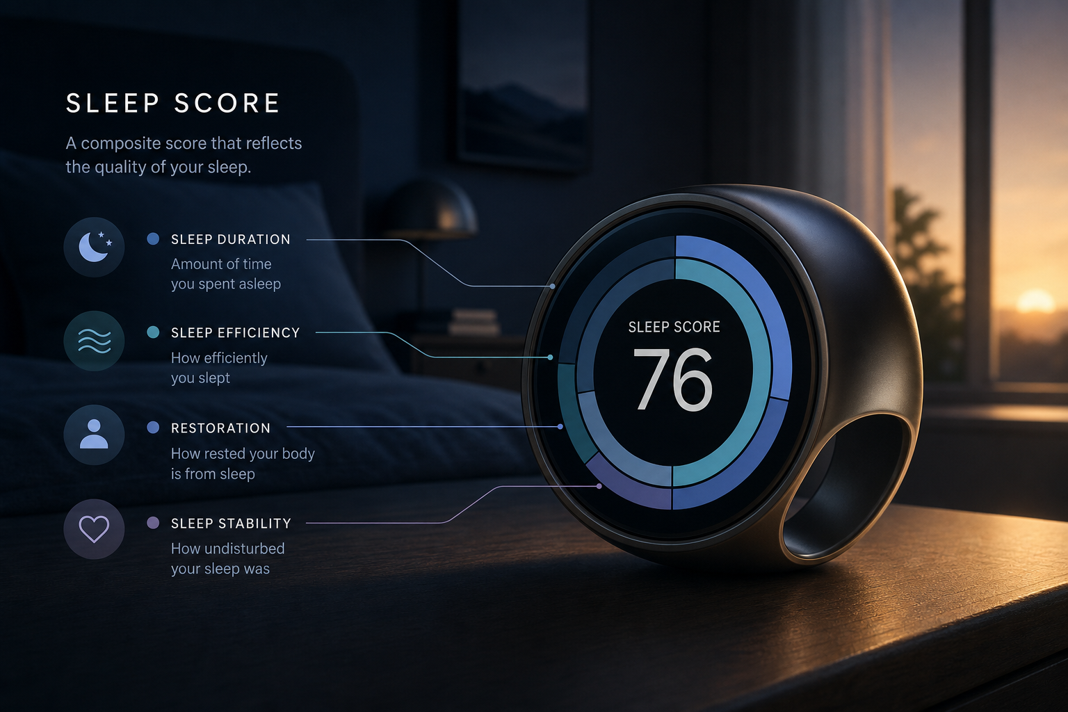 Sleep Score Explained: What the Number Actually Means and How Trackers Calculate It