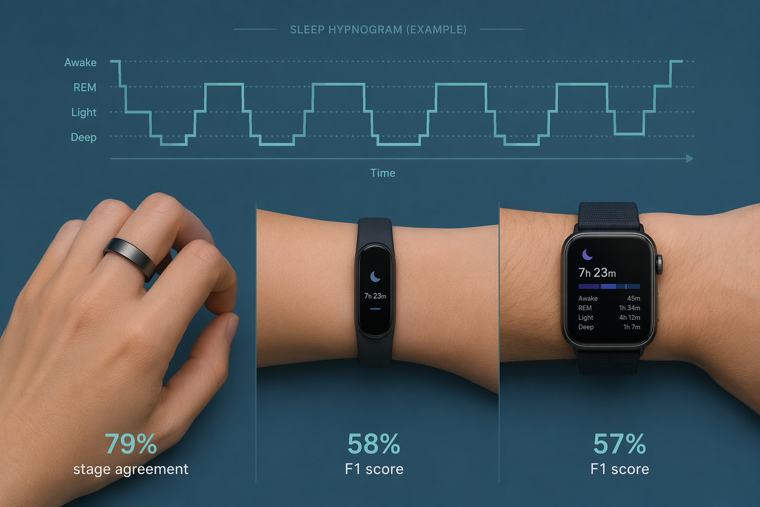 Which Fitness Tracker Is Most Accurate for Sleep? An Evidence-Based Comparison Using PSG Validation Data