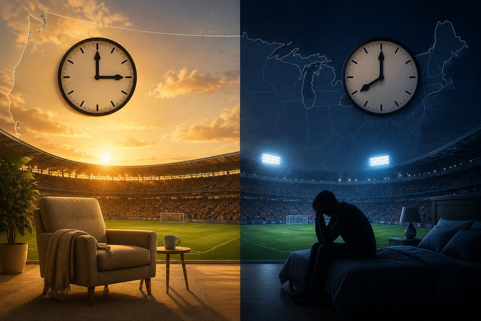World Cup stadium split between a sleep-friendly 3pm final and a more disruptive 8pm night match