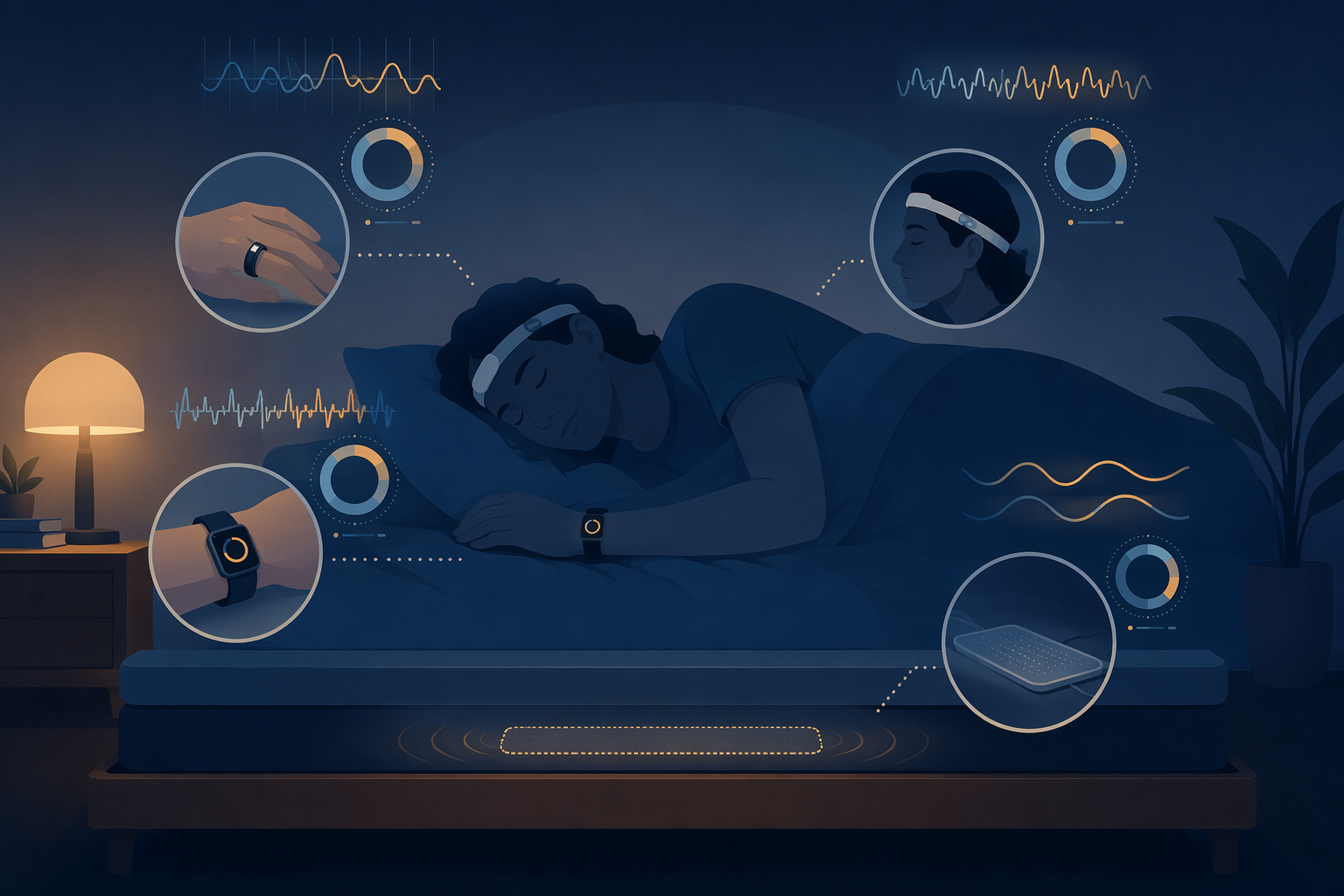 Best Sleep Monitoring Device: An Evidence-Based Accuracy Comparison of Wearables, Nearables, Airables, and EEG Headbands
