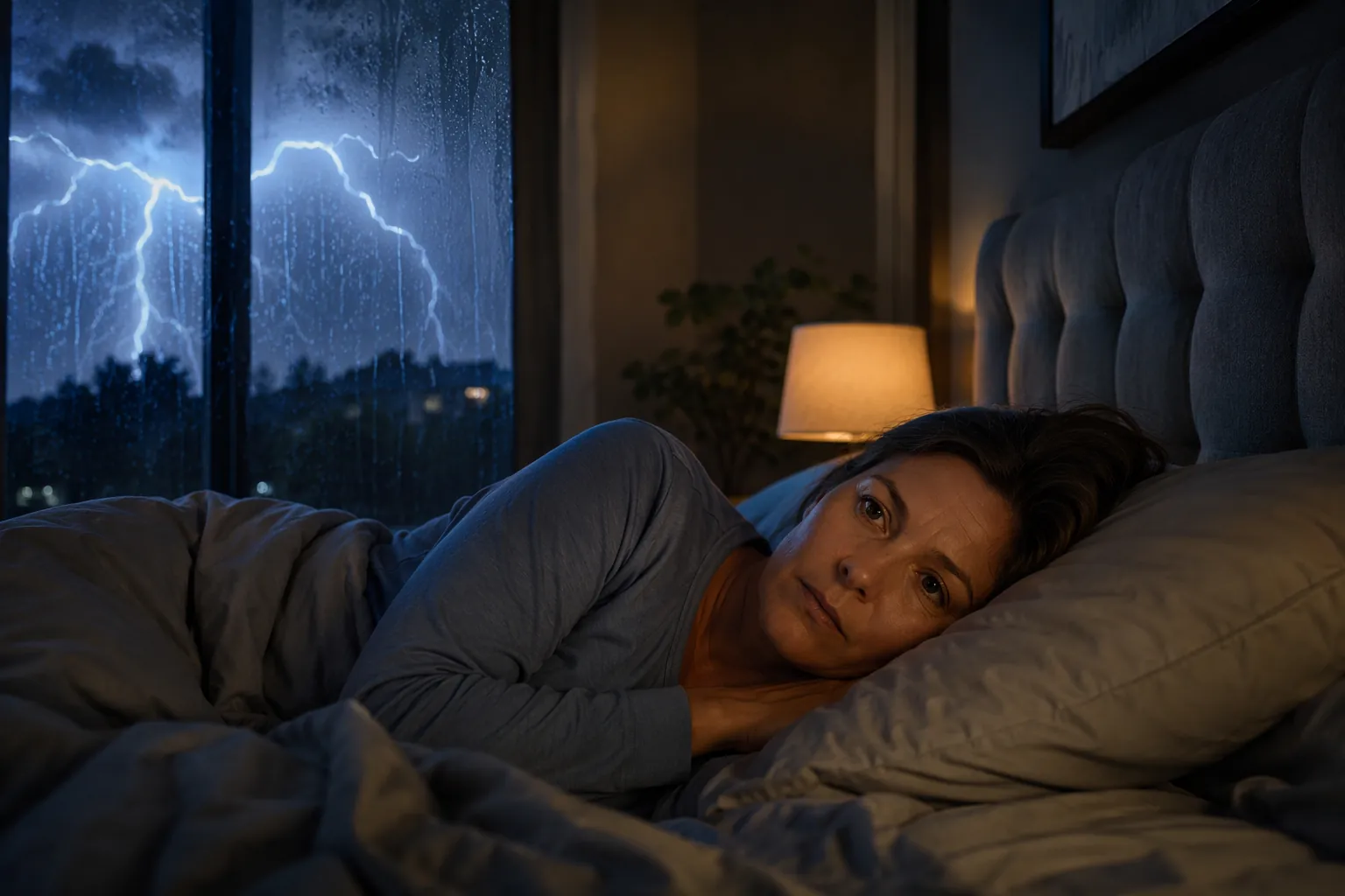 Perimenopause Thunderstorm Sleep Tips That Actually Help