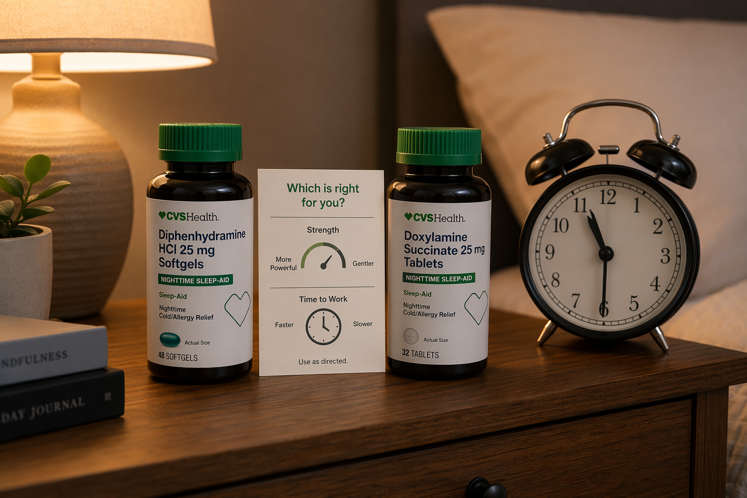 CVS Sleep Aid vs. National Brands: Is the Store Brand an Identical Equivalent?