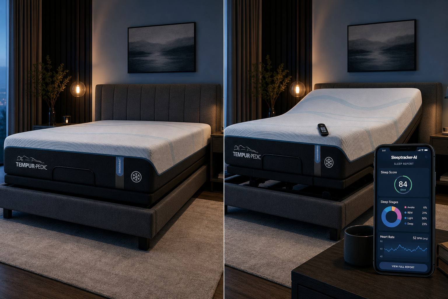 Tempur-Pedic Sleeptracker-AI: How Accurate Is Bed-Based Sleep Tracking Compared to Wearables?